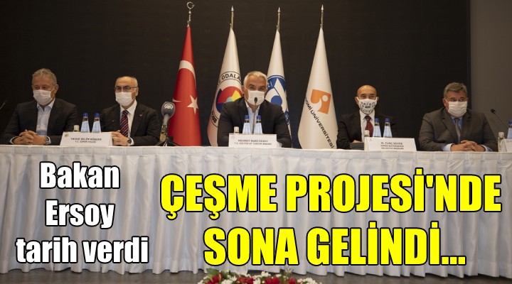 Çeşme Projesi nde sona gelindi!