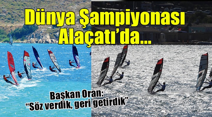 Çeşme de Dünya Şampiyonası için geri sayım...