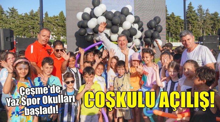 Çeşme de Yaz Spor Okulları başladı!