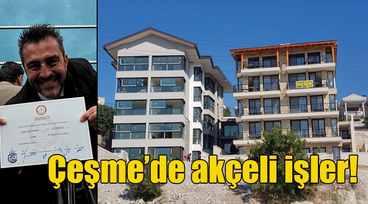 Çeşme de akçeli işler! 2 kat imarı 6 kata nasıl çıkardı?