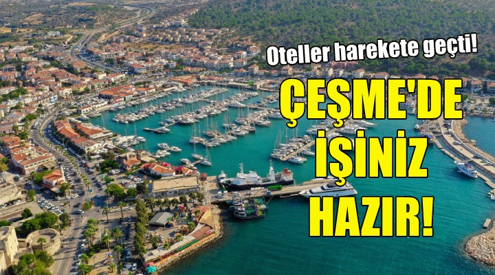 Çeşme de bin depremzede istihdam edilecek!