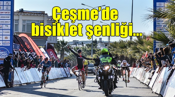 Çeşme de bisiklet şenliği başlıyor