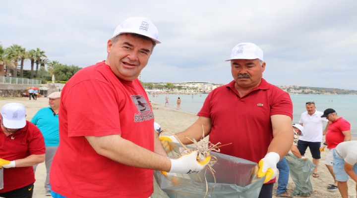 Çeşme de çevre seferberliği