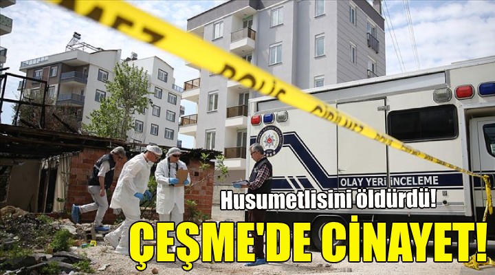 Çeşme de cinayet!