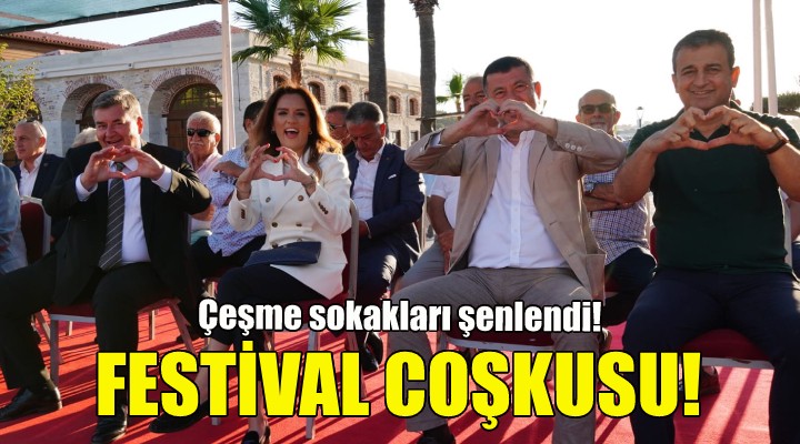 Çeşme de festival coşkusu!