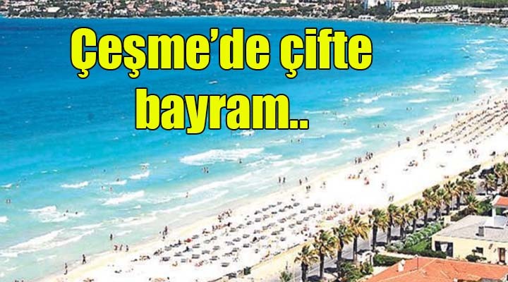 Çeşme de çifte bayram