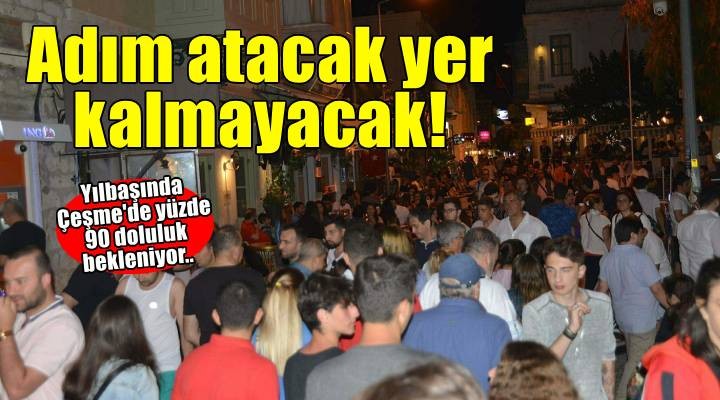 Çeşme de yılbaşında yüzde 90 oranında doluluk bekleniyor