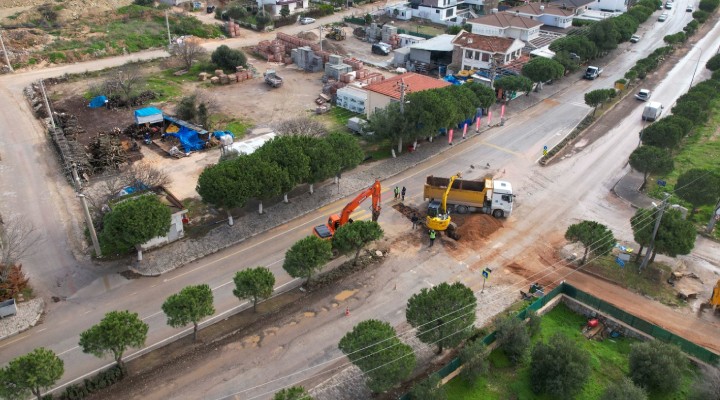 Çeşme’de altyapı yatırımları tam gaz sürüyor!