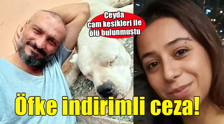 Ceyda nın ölümünde sanığa  elem ve öfke  indirimli ceza onandı!