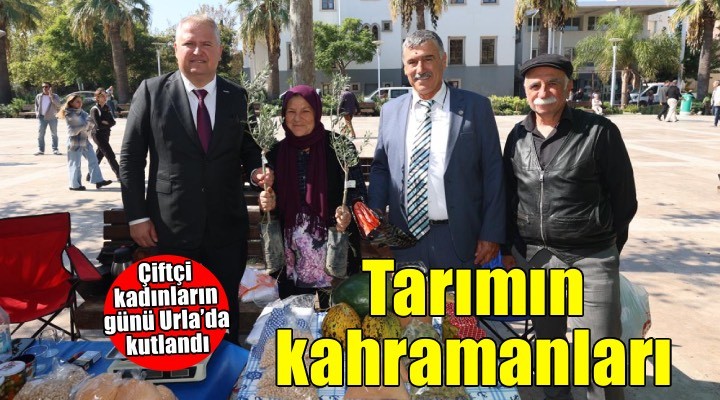 Çiftçi kadınların günü Urla’da kutlandı