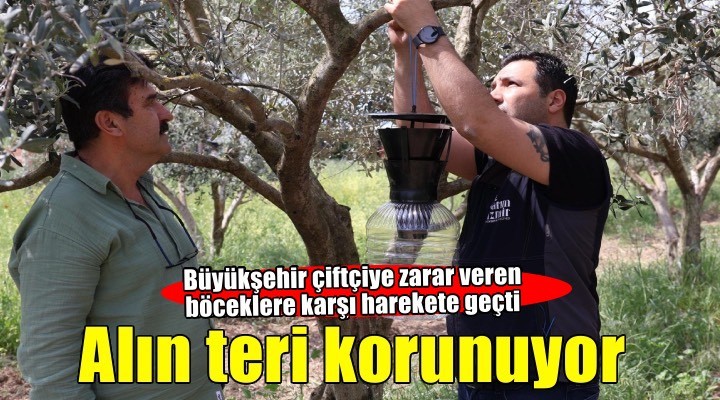 Çiftçinin alın teri erken mücadeleyle korunuyor