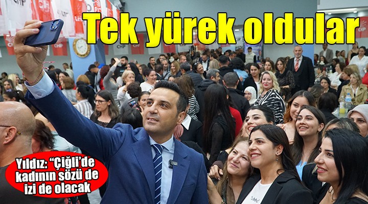 Çiğli 8 Mart ta tek yürek oldu...