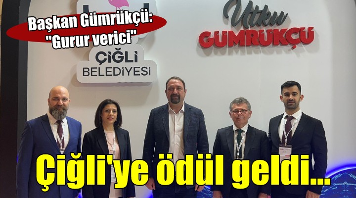 Çiğli Belediyesi EMITT Fuarı ndan ödülle döndü...