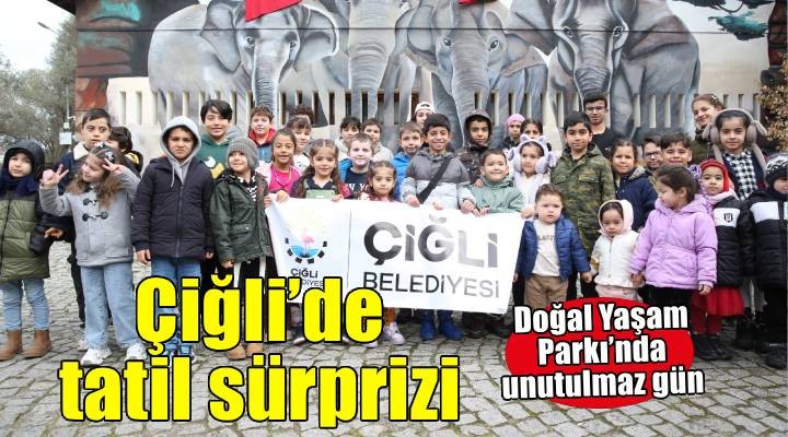 Çiğli Belediyesi’nden çocuklara unutulmaz tatil hediyesi