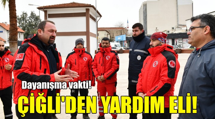 Çiğli Belediyesi’nden depremzedelere yardım eli!