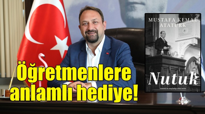 Çiğli Belediyesi’nden öğretmenlere anlamlı hediye!