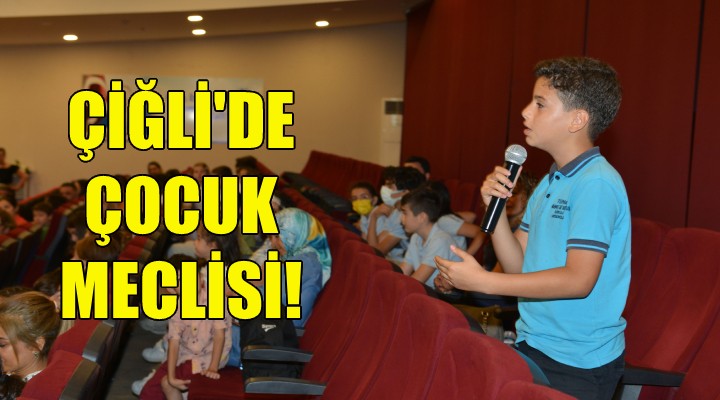 Çiğli Kent Konseyi Çocuk Meclisi kuruldu!