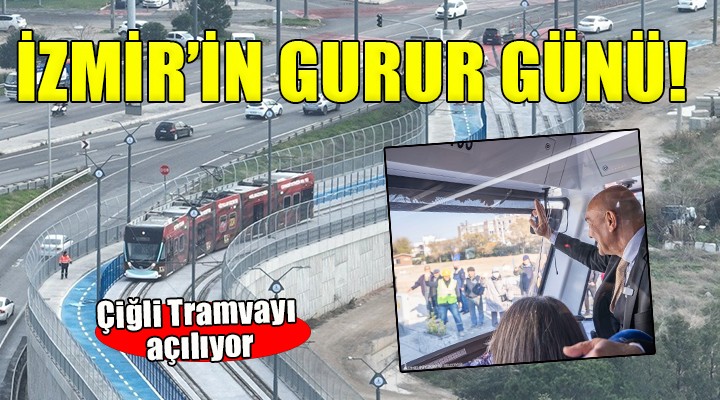 Çiğli Tramvayı açılıyor...