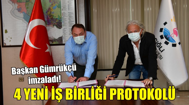 Çiğli de 4 yeni iş birliği protokolü!