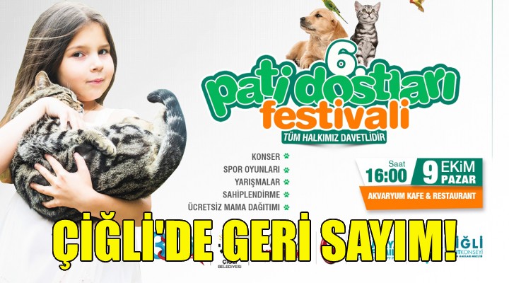 Çiğli de Pati Dostları Festivali heyecanı!