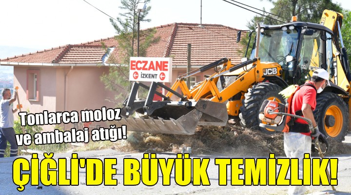 Çiğli de büyük temizlik!