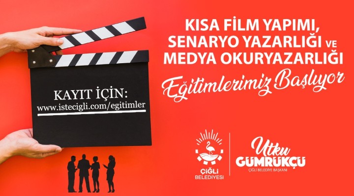 Çiğli de medya ve sinema eğitimleri... Kayıtlar başladı!