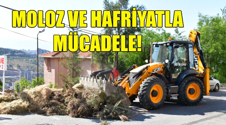 Çiğli de moloz ve hafriyatla mücadele!