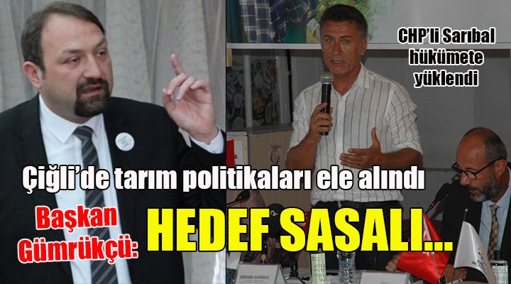 Çiğli de tarım hamlesi! Başkan Gümrükçü: Hedef Sasalı!