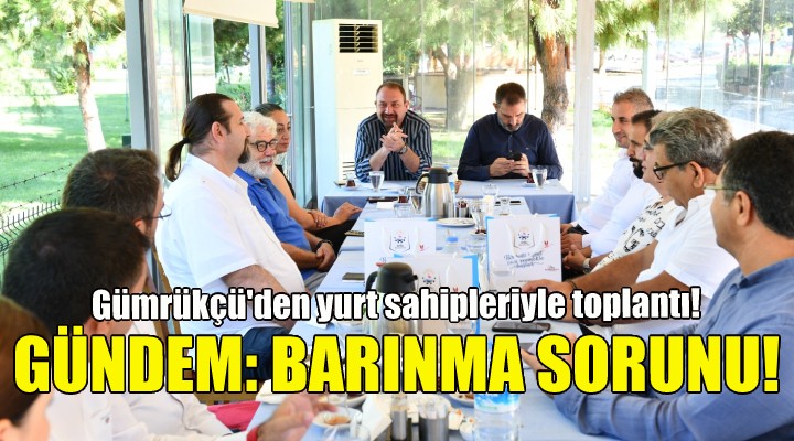 Çiğli de üniversitelilerin barınma ihtiyacı masaya yatırıldı!