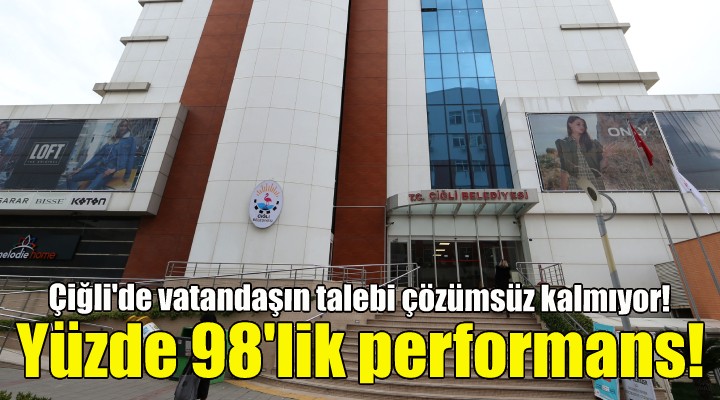 Çiğli de vatandaşın talebi çözümsüz kalmıyor!