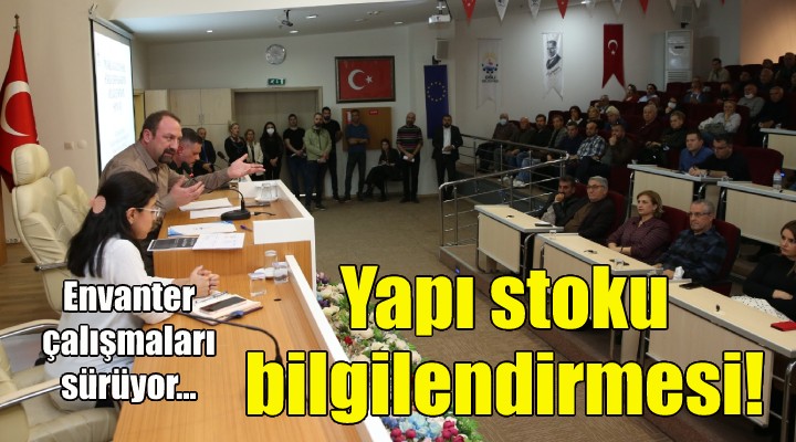 Çiğli de vatandaşlara yapı stoku bilgilendirmesi!