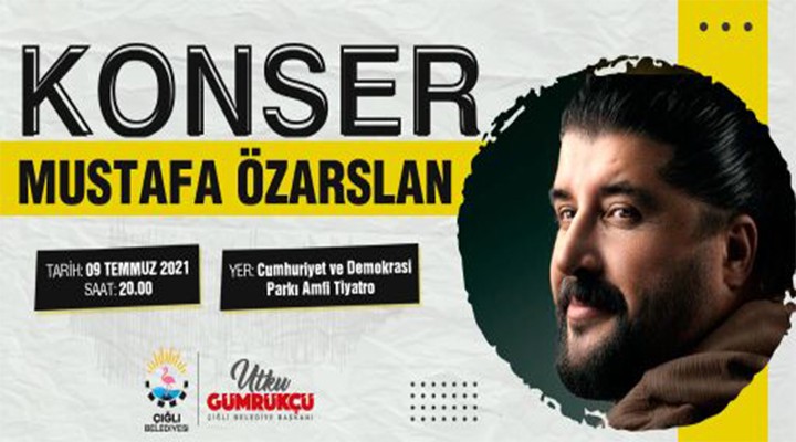 Çiğli de yaz konserleri Özarslan ile başlıyor