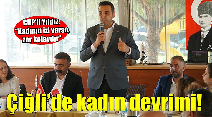 Çiğli listesinde kadın devrimi!