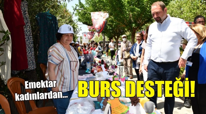 Çiğli nin emektar kadınlarından öğrencilere burs desteği!