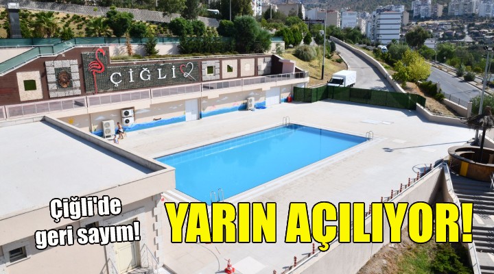 Çiğli nin yeni spor kompleksi yarın açılıyor!