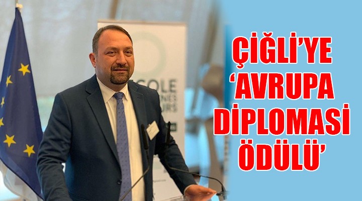 Çiğli ye Avrupa Diploması Ödülü