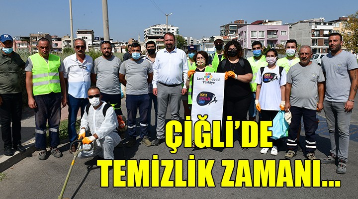 Çiğli’de Dünya Temizlik Günü Etkinliği