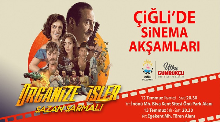 Çiğli’de  Keyifli Sinema Akşamları  başlıyor