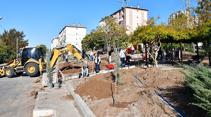 Çiğli’de üst yapı çalışmaları hız kesmiyor