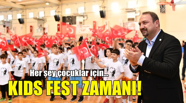 Çiğlili çocuklar bayram coşkusunu Kids Fest te yaşayacak!