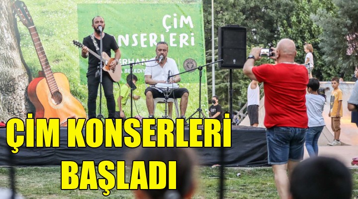 Çim konserleri başladı!