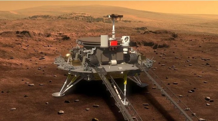 Çin in insansız uzay aracı Mars a inmeyi başardı