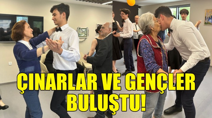 Çınarlar ve gençler, Gündüz Yaşam Merkezi’nde buluştu!