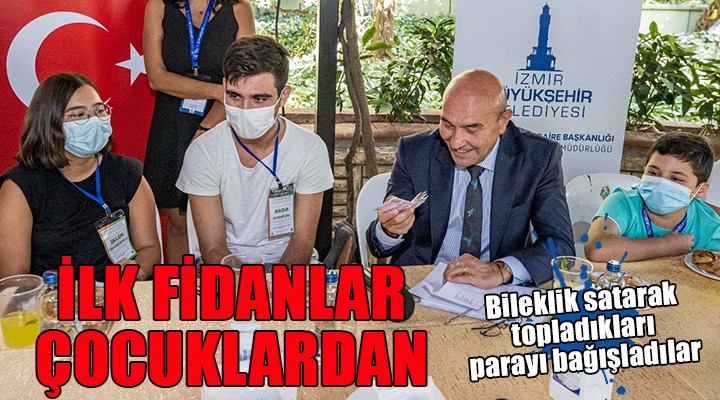 Çocuk Belediyesi Ormanı nın ilk fidanları çocuklardan!