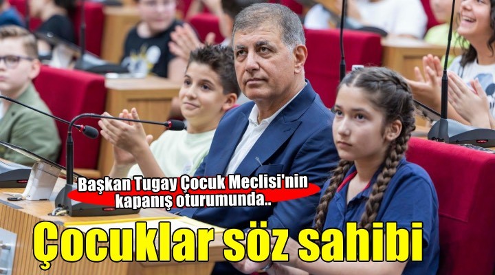 Çocuklar İzmir’in yönetiminde söz sahibi