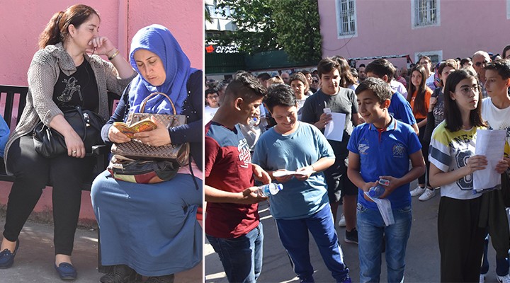 Çocuklar içeride, aileler dışarıda heyecan yaşadı