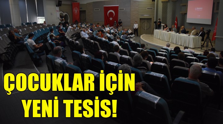 Çocuklar için yeni tesis!