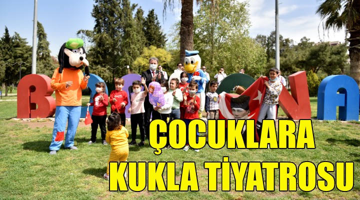 Çocuklara kukla tiyatrosu!