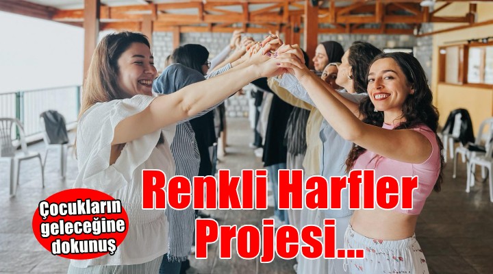Çocukların geleceğine renkli dokunuş