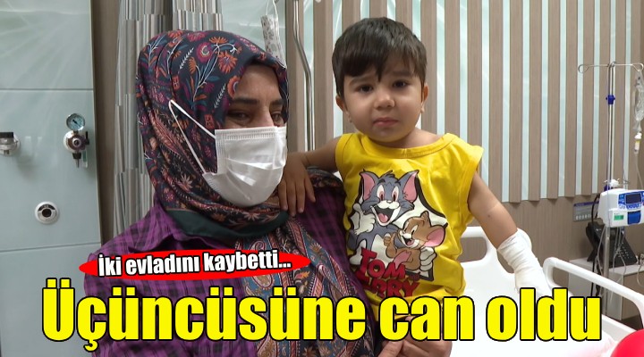 Çocuklarından ikisini böbrek hastalığından kaybeden anne, üçüncüsüne böbreğiyle hayat oldu